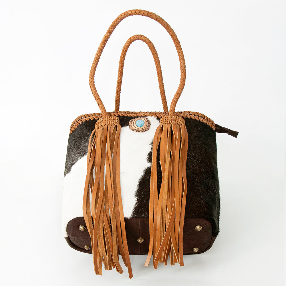 American Darling Tote Hair-On Genuine Leather