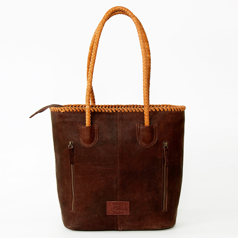 American Darling Tote Hair-On Genuine Leather