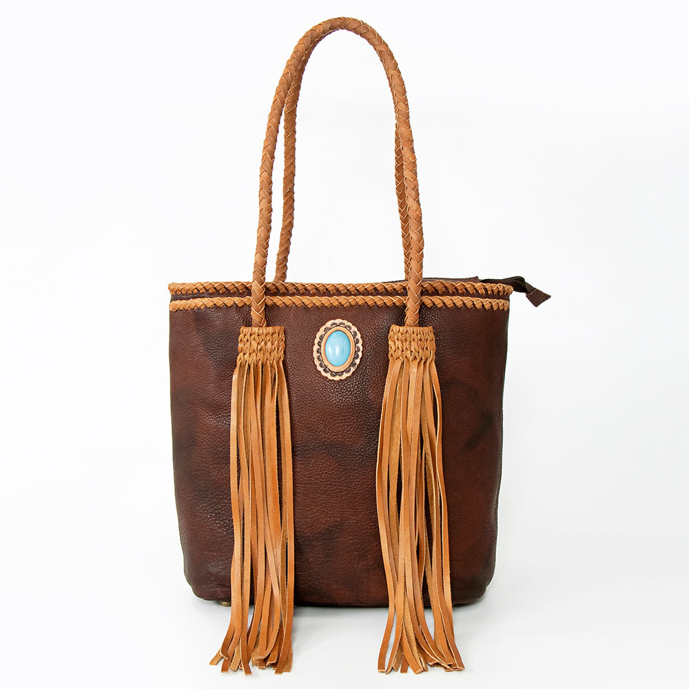 American Darling Tote Hair-On Genuine Leather