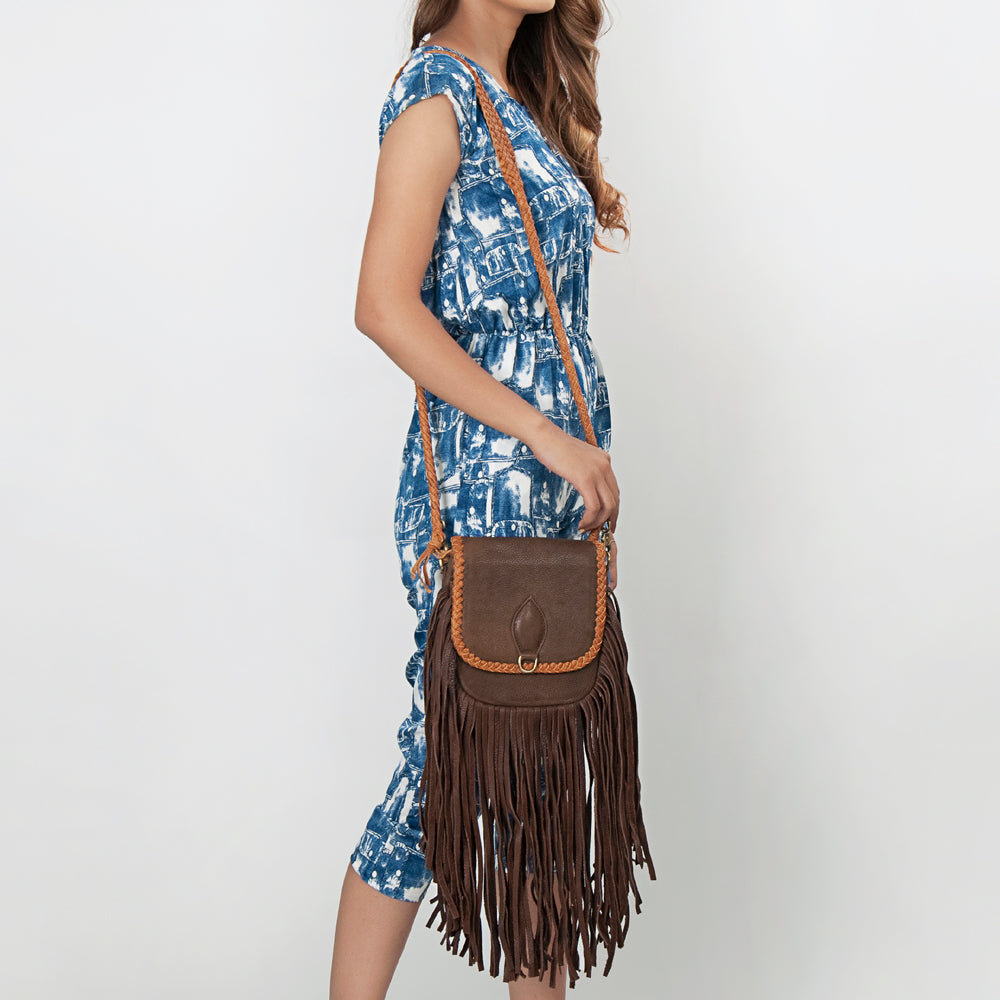 American Darling Crossbody Hair-On Genuine Leather