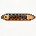 American Darling Bracelet Hand Tooled Carved Genuine Leather Women | Handmade Western Rustic