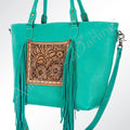 American Darling Hand-Tooled Leather Tote