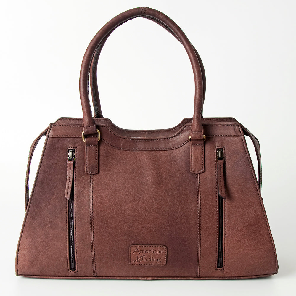 American Darling Tote Hand Tooled Genuine Leather Western Women Bag Handbag Purse | Travel Bags College Casual