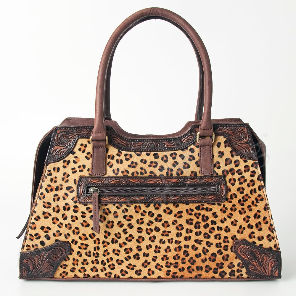 American Darling Tote Hand Tooled Genuine Leather