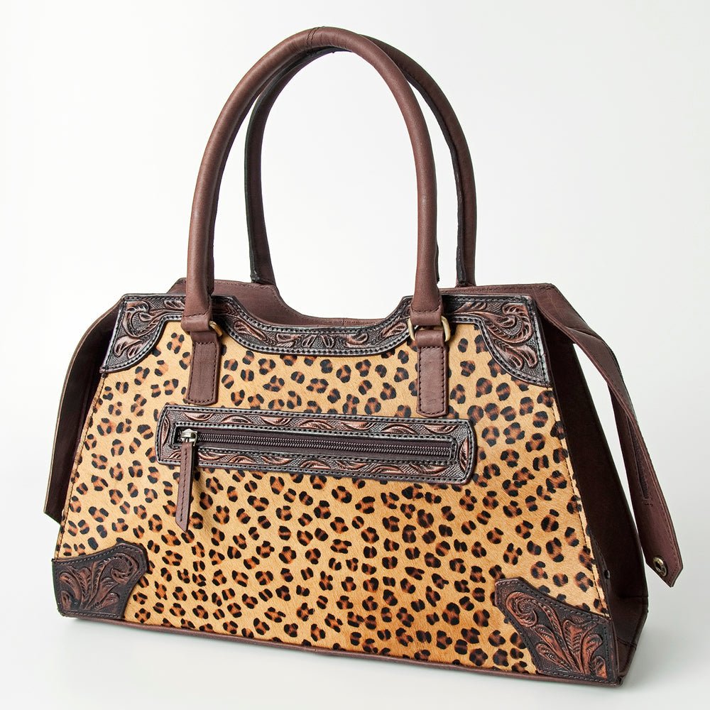 American Darling Tote Hand Tooled Genuine Leather