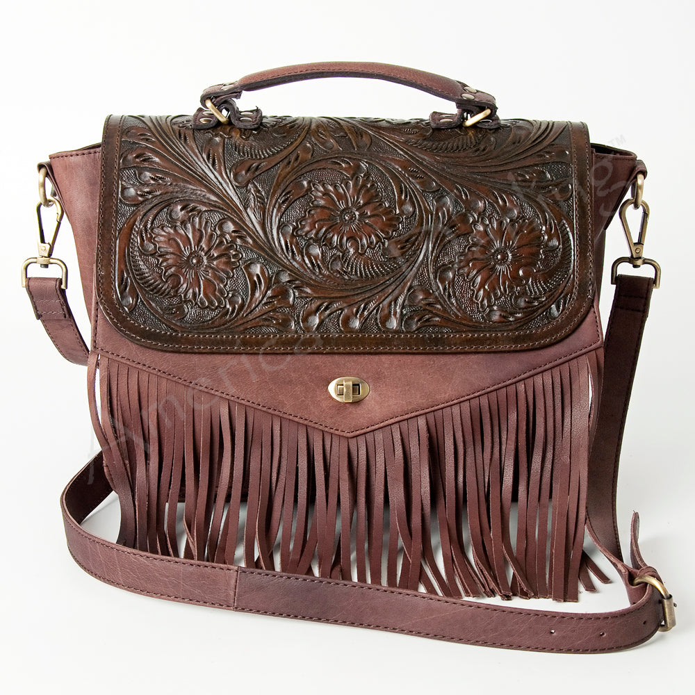 American Darling  Messenger Hair on Genuine Leather Western Women Bag | Black Handbag Purse Crossbody for Cute