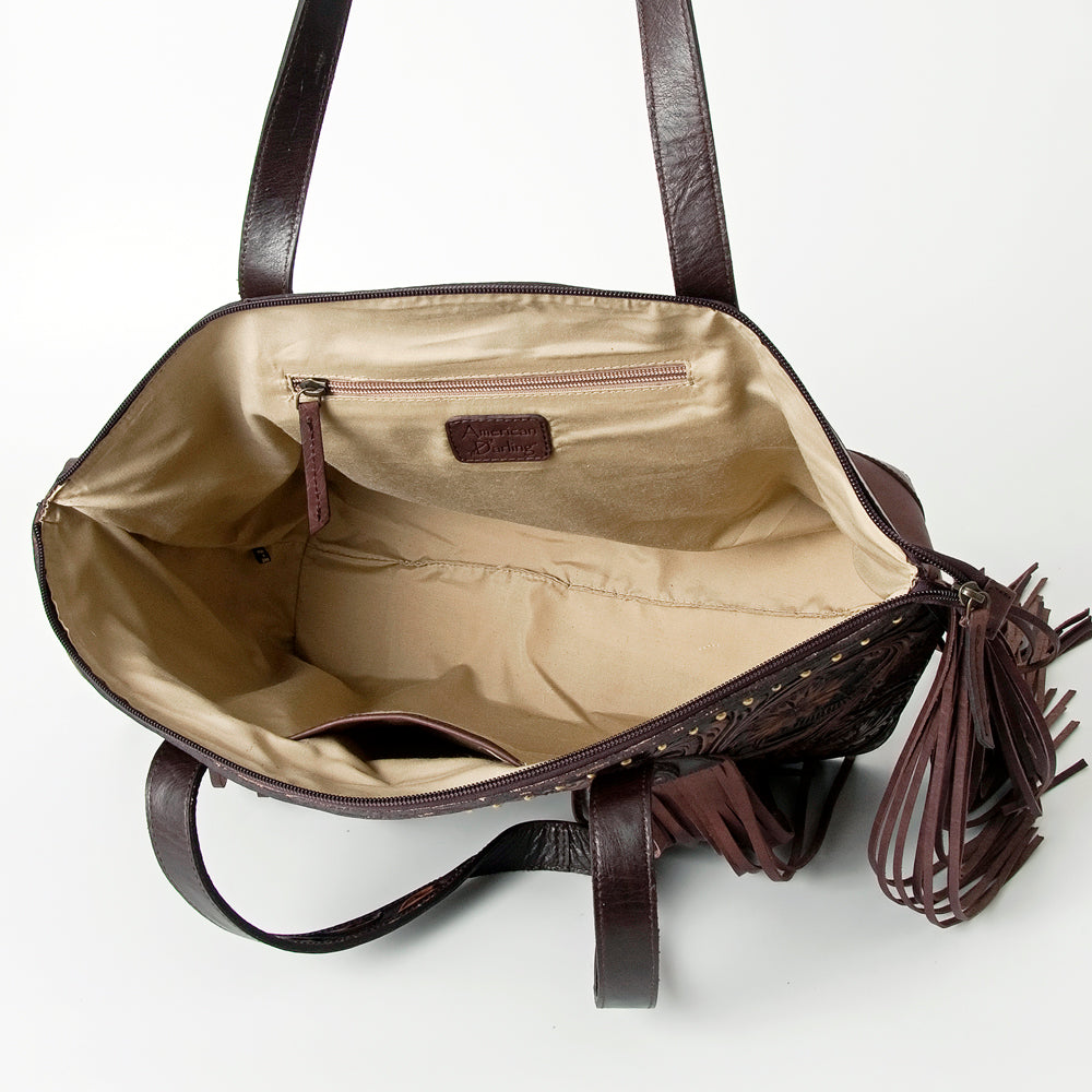 American Darling Hand Tooled Genuine Leather