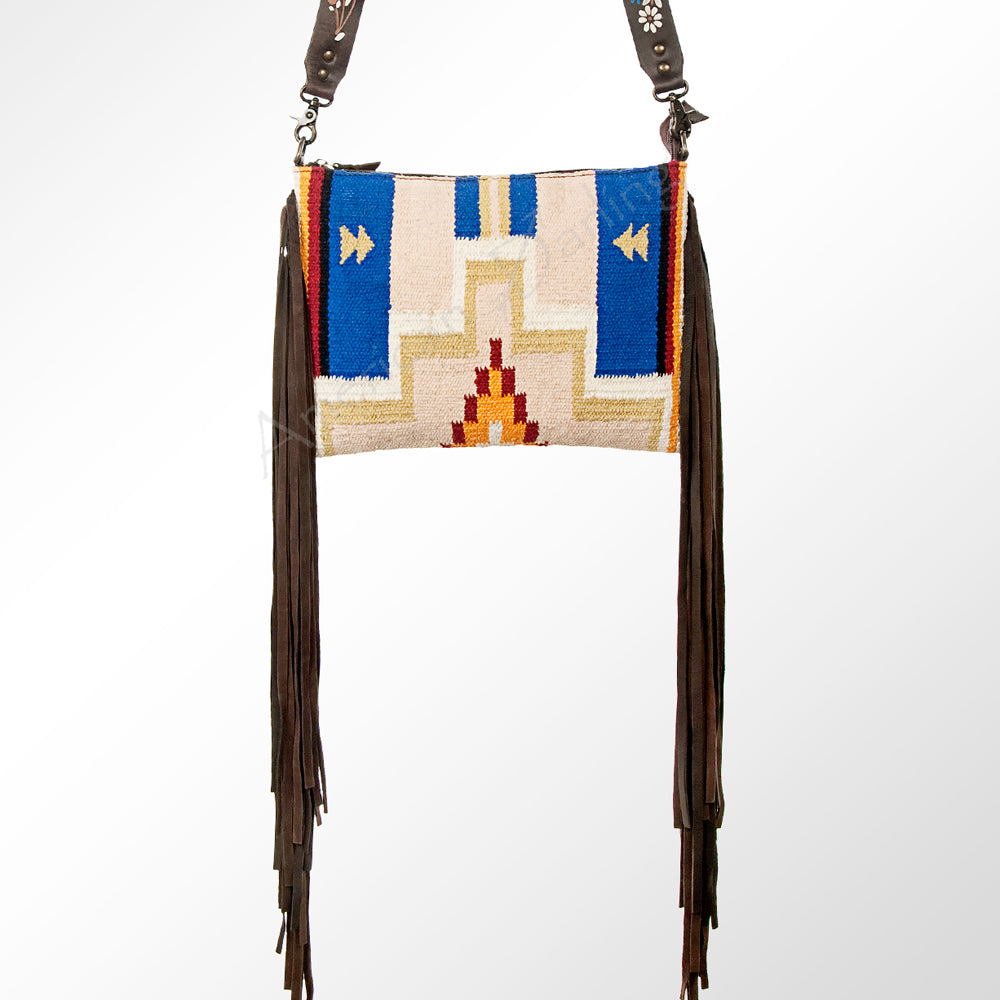 American Darling Saddle Blanket Leather Crossbody Bag