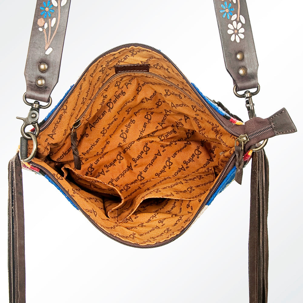 American Darling Saddle Blanket Leather Crossbody Bag