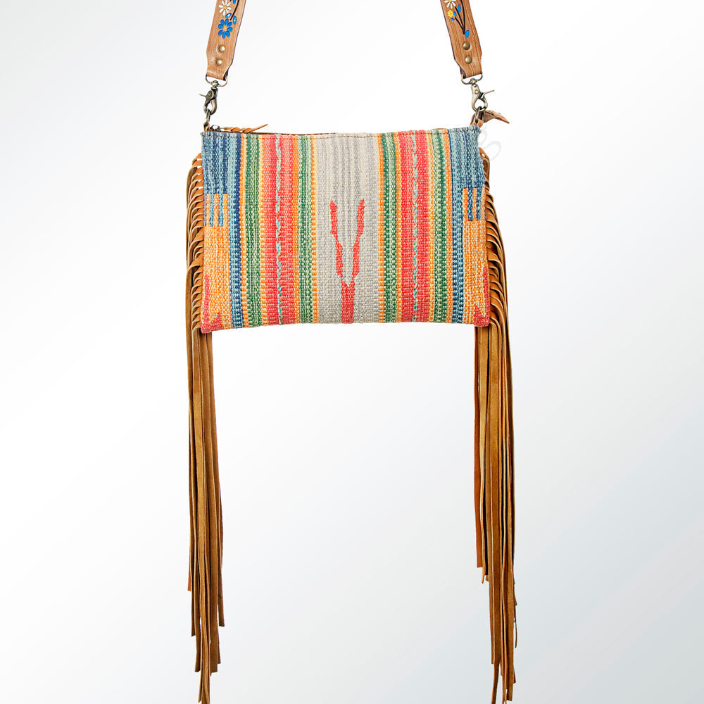 American Darling Saddle Blanket Leather Crossbody Bag