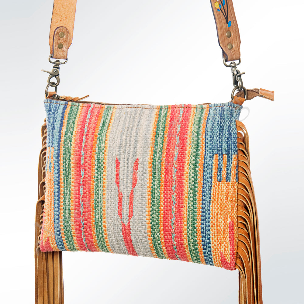 American Darling Saddle Blanket Leather Crossbody Bag