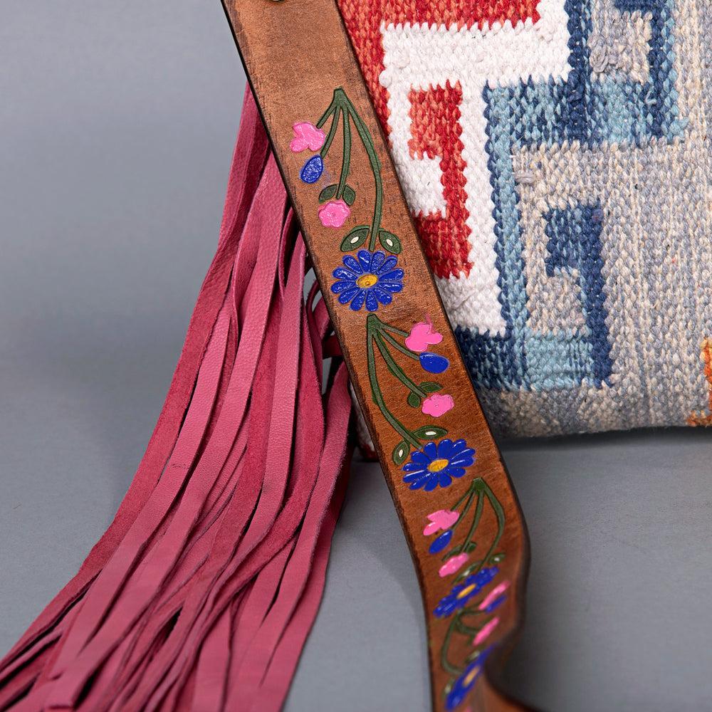 American Darling Saddle Blanket Leather Crossbody Bag