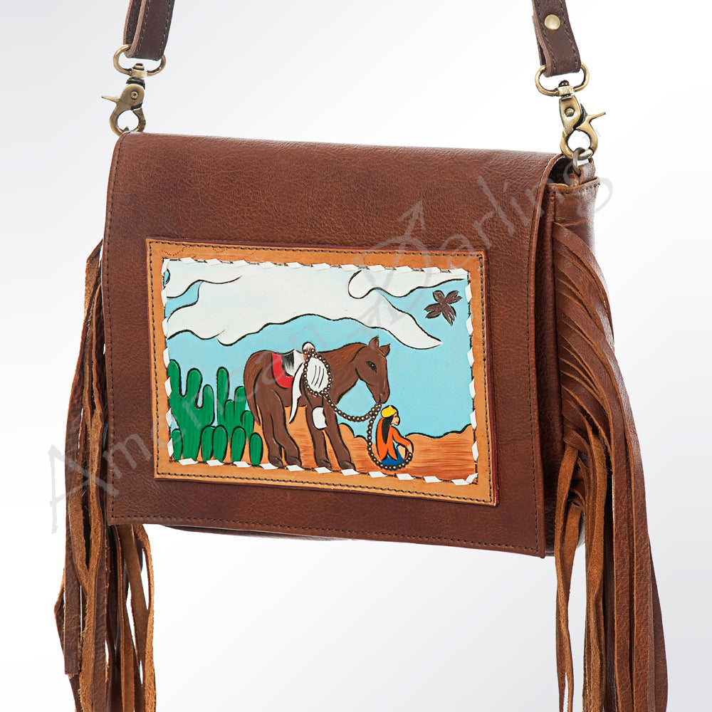 American Darling Genuine Leather Crossbody Bag