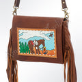 American Darling Genuine Leather Crossbody Bag