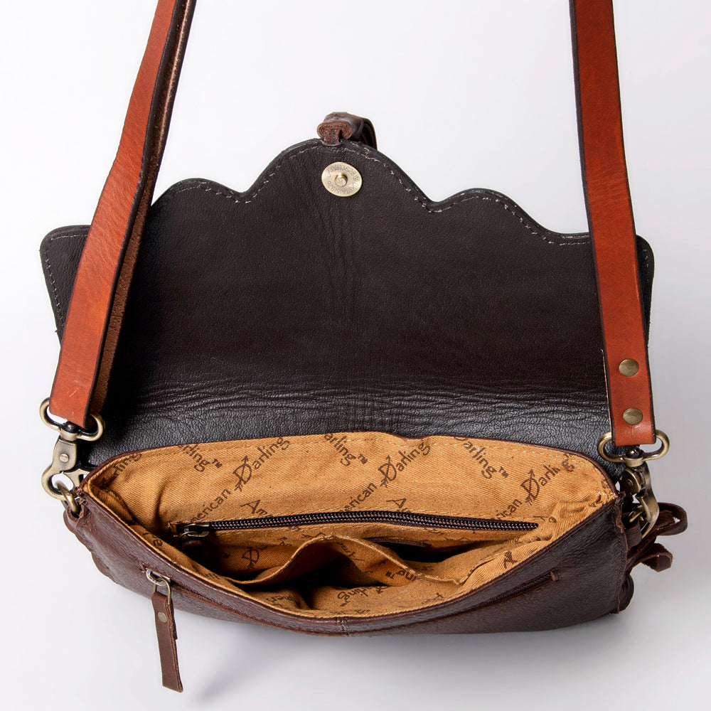 American Darling Hand-Tooled Genuine Leather Wallet