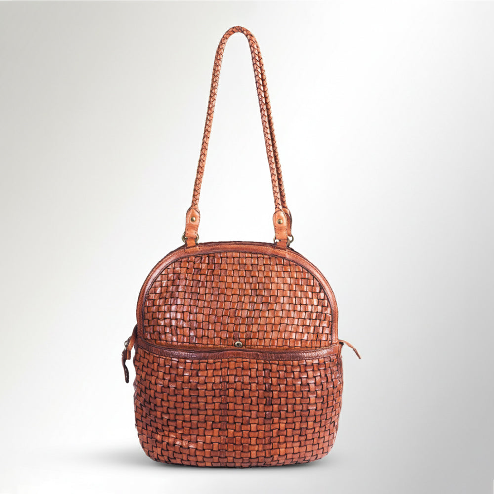 Spaghetti Western Swc130Cg Tote Vintage Handmade Drum Dyed Genuine European Cowhide Leather Women Bag Western Handbag Purse