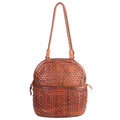 Spaghetti Western Tote Vintage Handmade Drum Dyed Genuine European Cowhide Leather