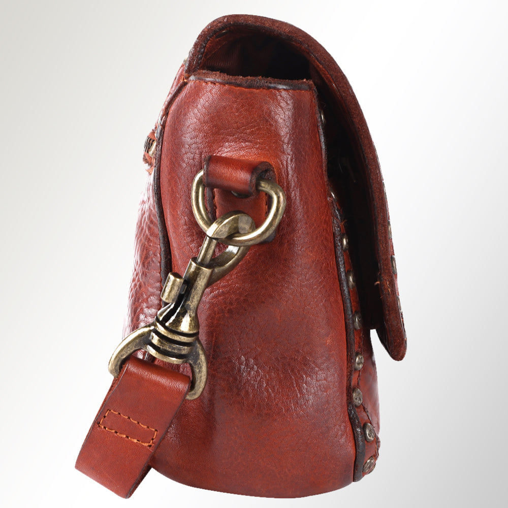 Spaghetti Western Envelope Vintage Handmade Drum Dyed Genuine European Cowhide Leather