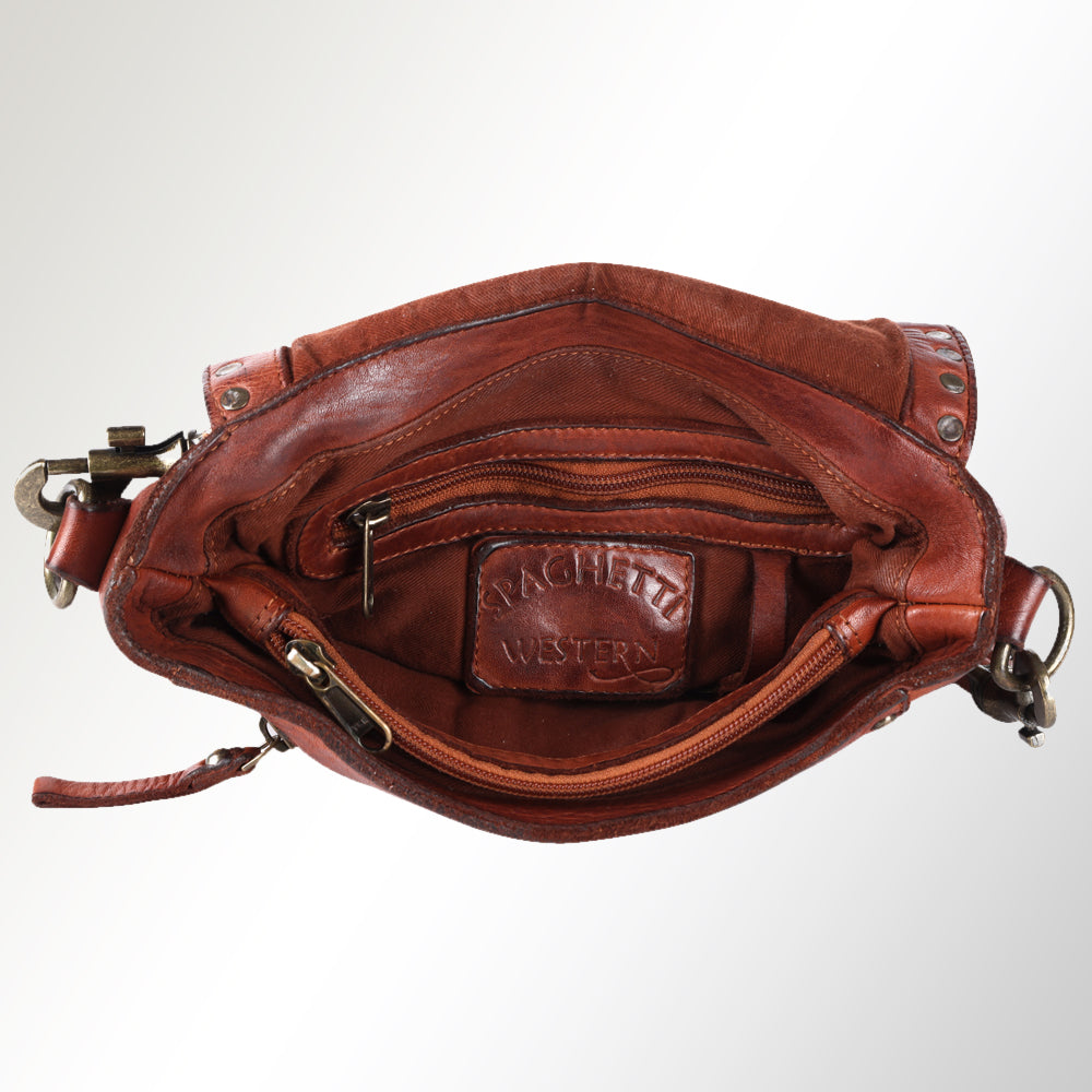 Spaghetti Western Envelope Vintage Handmade Drum Dyed Genuine European Cowhide Leather