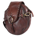Spaghetti Western Canteen Vintage Handmade Drum Dyed Genuine European Cowhide Leather