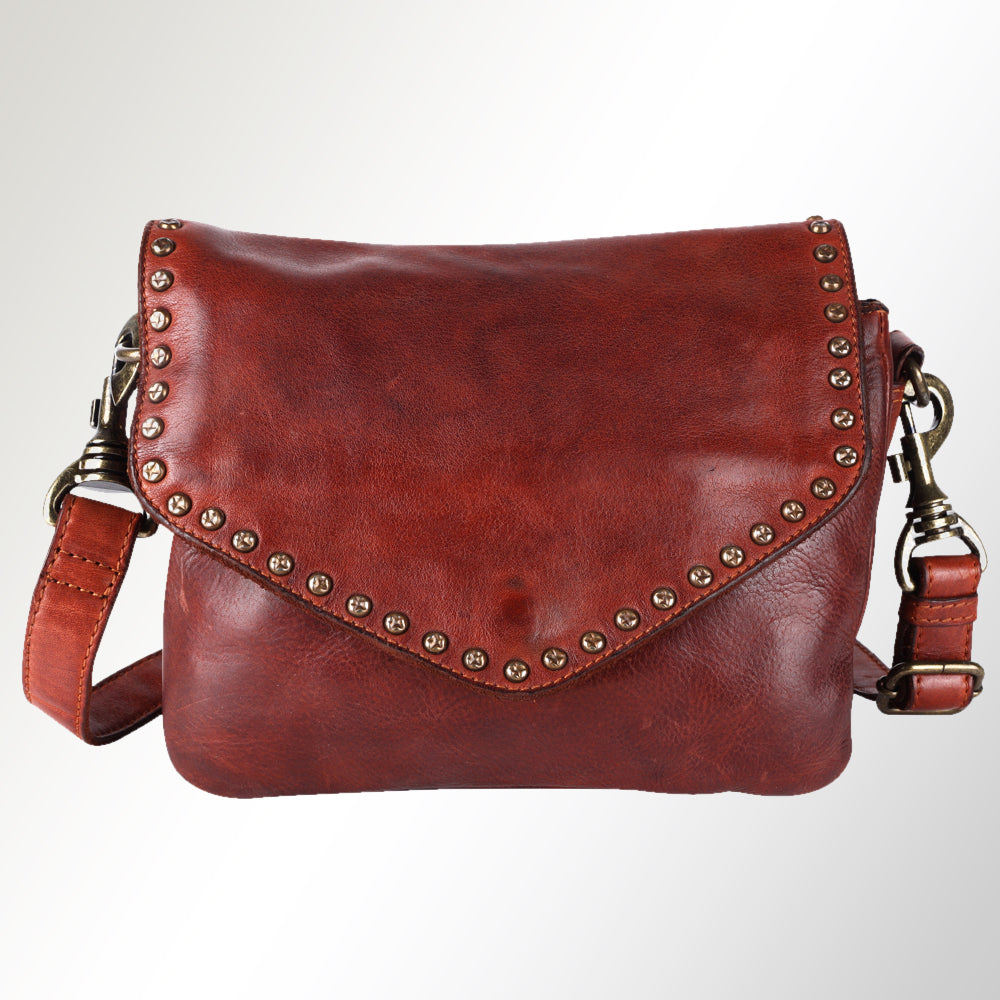 Spaghetti Western Envelope Vintage Handmade Drum Dyed Genuine European Cowhide Leather