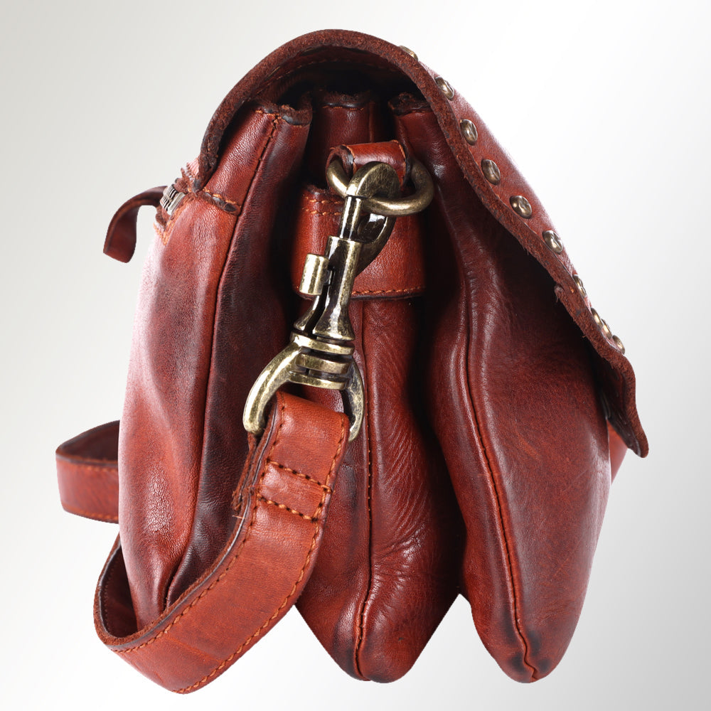 Spaghetti Western Envelope Vintage Handmade Drum Dyed Genuine European Cowhide Leather