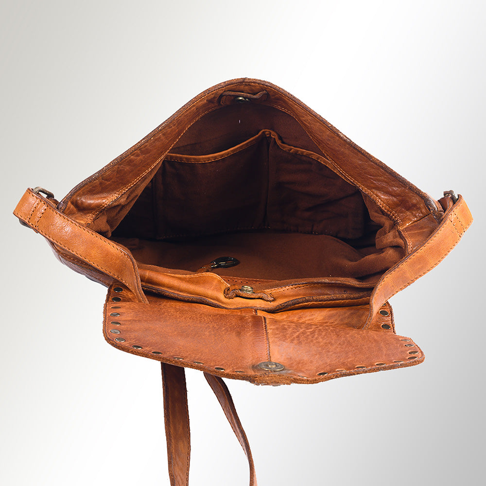 Spaghetti Western Envelope Vintage Handmade Drum Dyed Genuine European Cowhide Leather