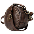 Spaghetti Western Canteen Vintage Handmade Drum Dyed Genuine European Cowhide Leather