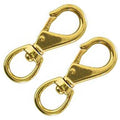 Hilason 3/4" X 3-3/4" Spring Snap No 2 Solid Brass – Hilason