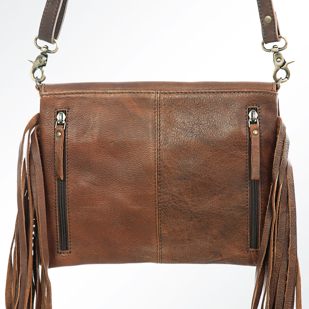 American Darling Hand-Tooled Genuine Leather Clutch