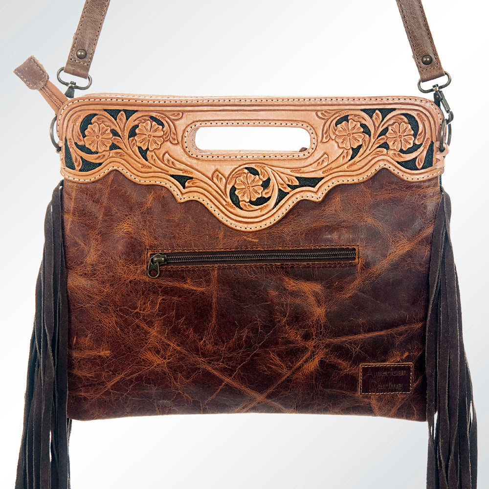 American Darling Hand Tooled Genuine Leather