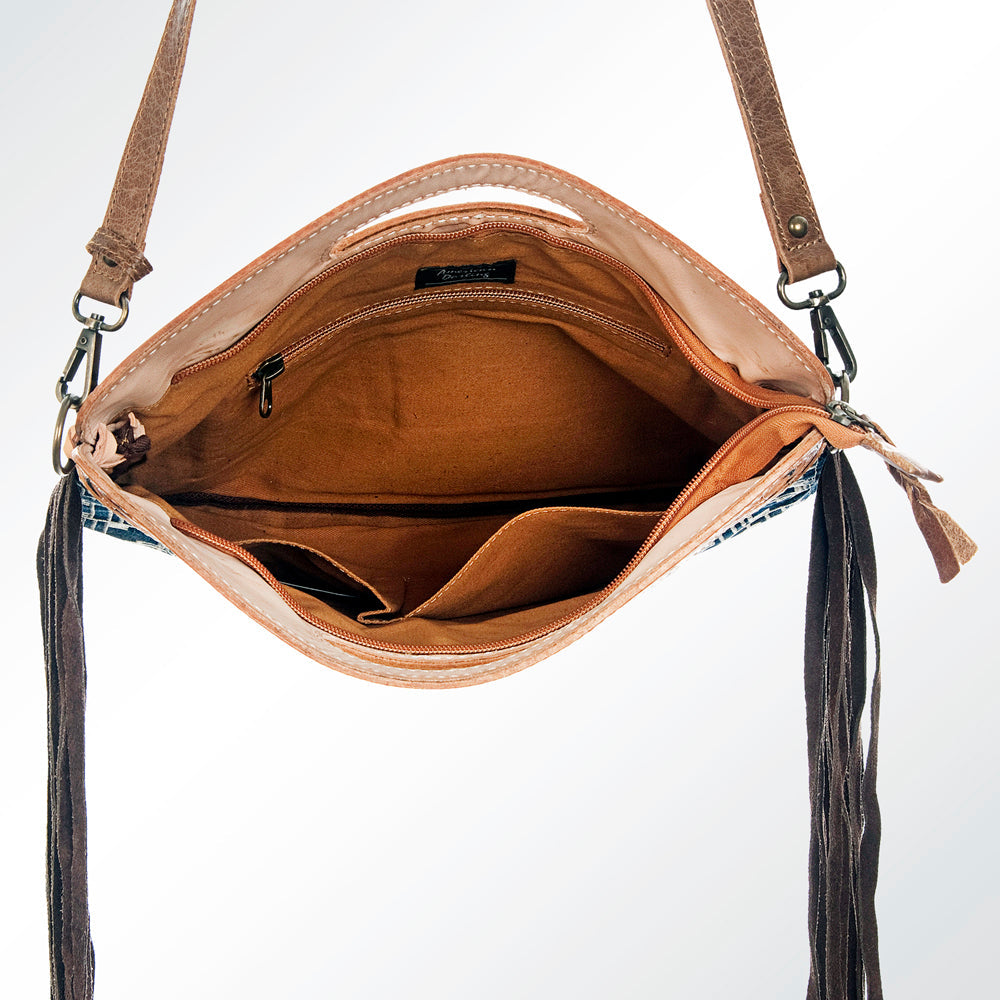 American Darling Hand Tooled Genuine Leather