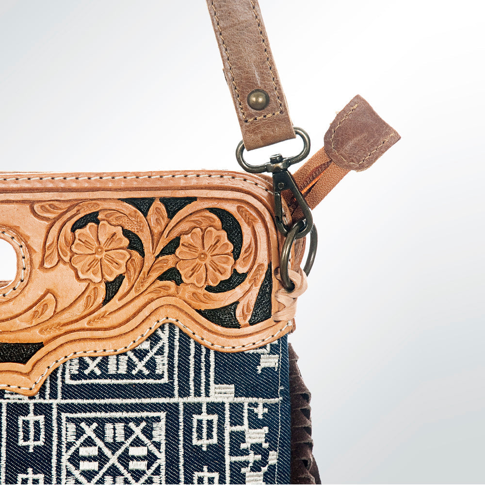 American Darling Hand Tooled Genuine Leather