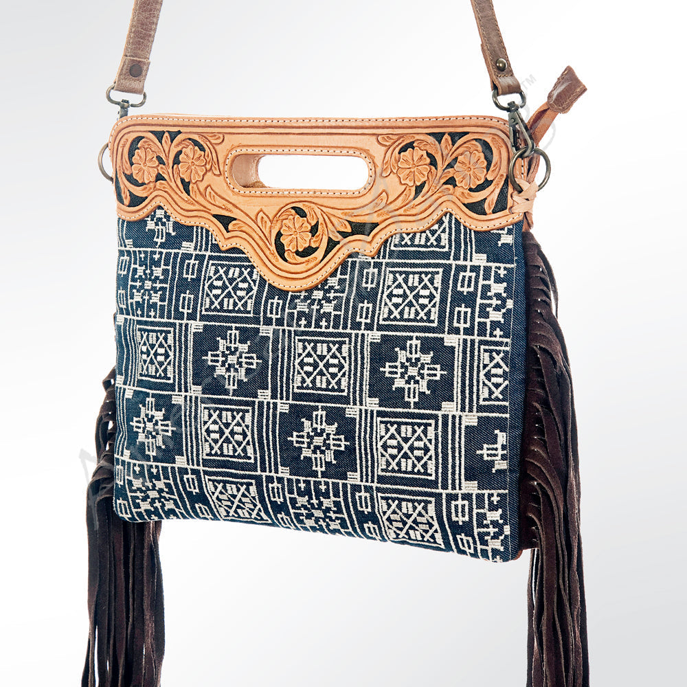 American Darling Hand Tooled Genuine Leather