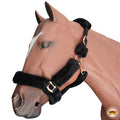 Large Medium Small Hilason Comfort Fleece Nylon Horse Halter