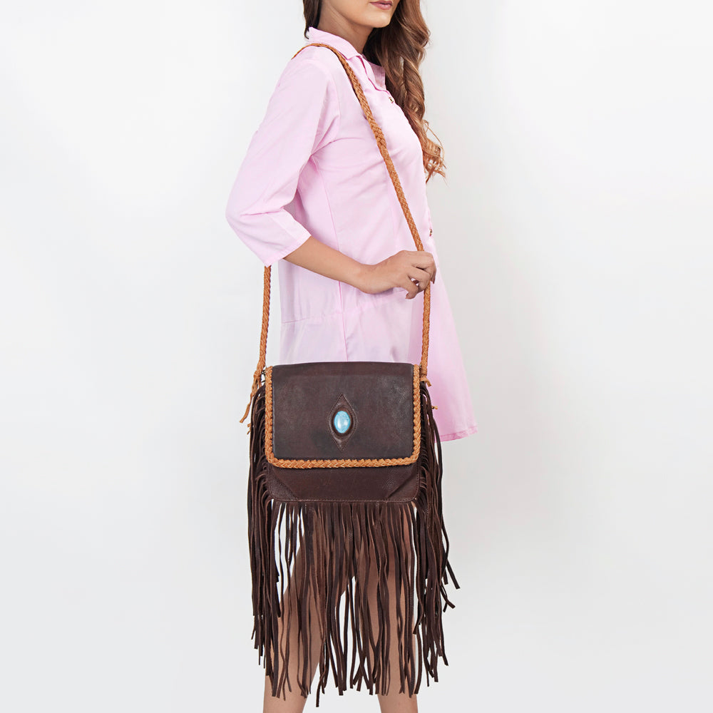 American Darling Genuine Leather Crossbody Bag