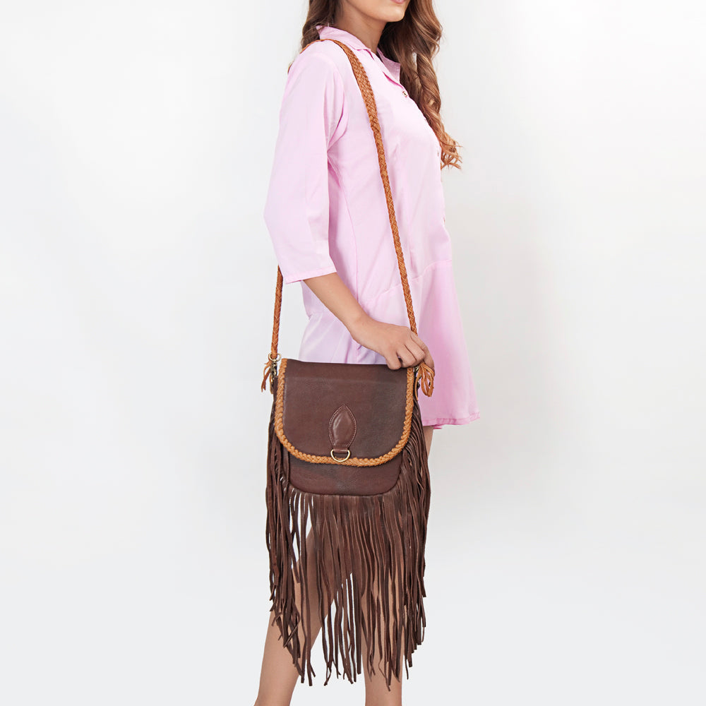 American Darling Genuine Leather Crossbody Bag