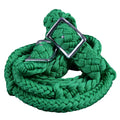 Hilason Braided Poly Barrel Racing Flat Reins — 1" x 8 ft