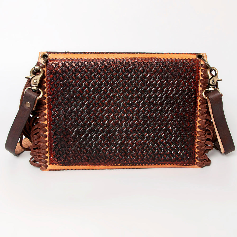 American Darling Envelope Hand Tooled Genuine Leather