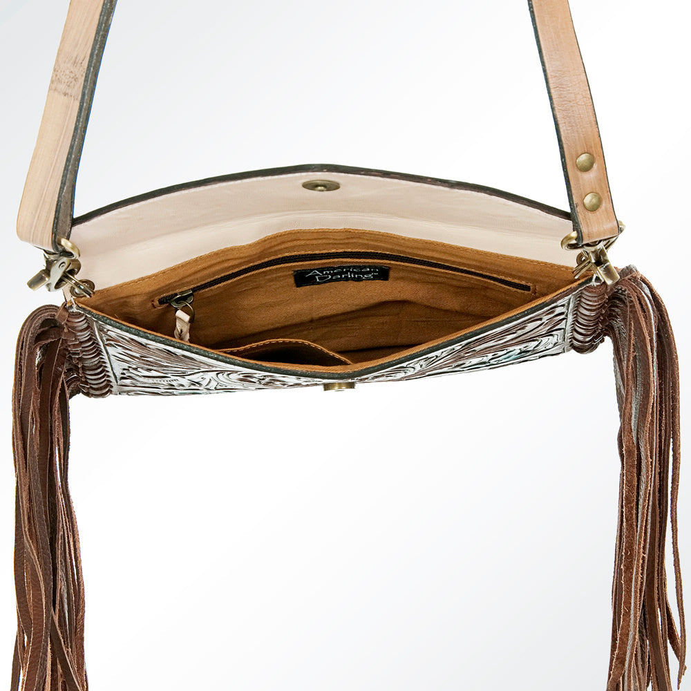 American Darling Envelope Hand Tooled Genuine Leather