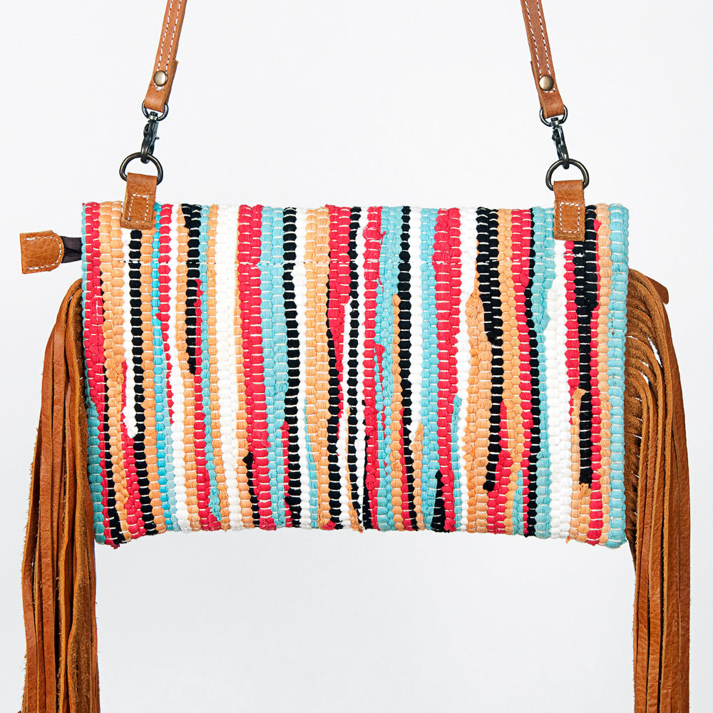 American Darling Hand Tooled Saddle Blanket Genuine Leather