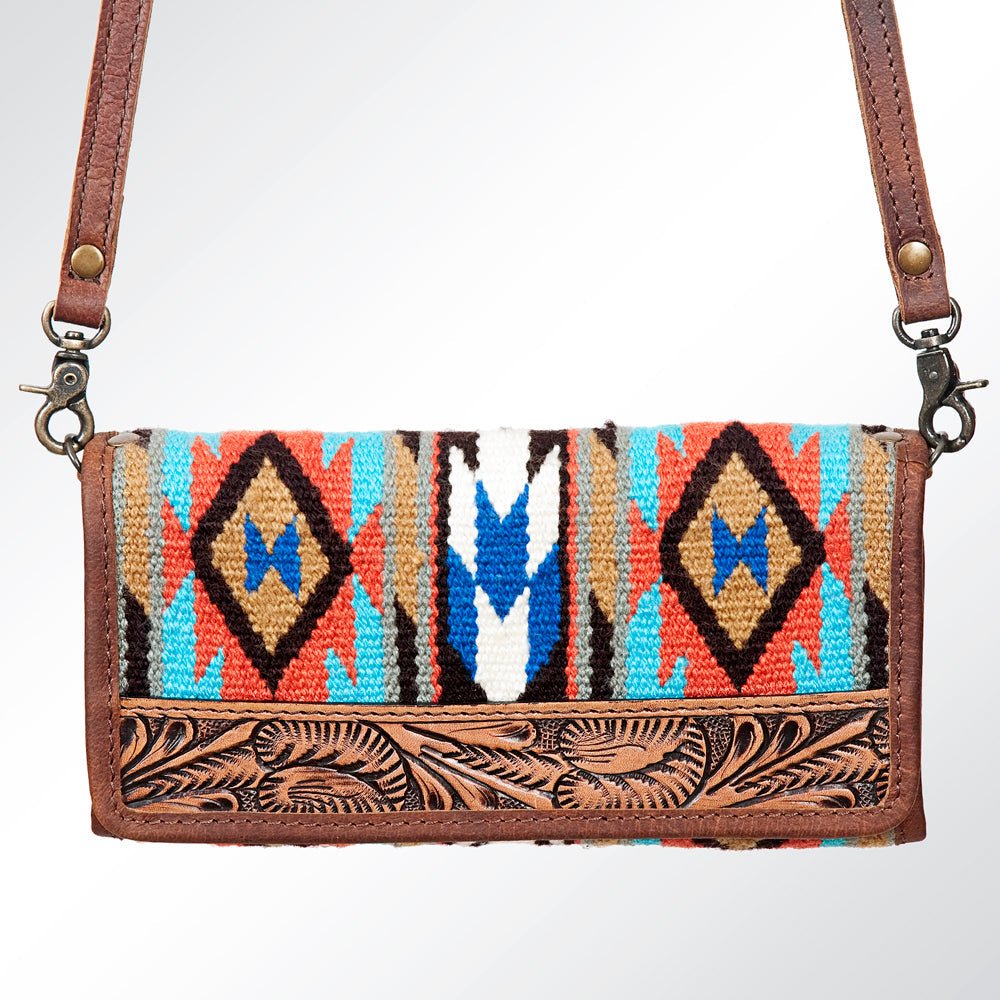 American Darling Hand-Tooled Genuine Leather Wallet