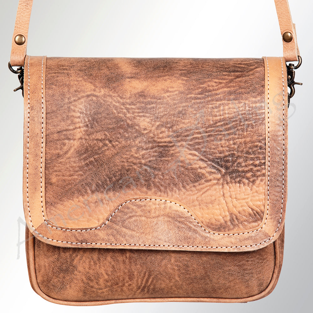 American Darling Cross body Bag Western Genuine Full Grain Leather Purse with YKK Zipper for Women