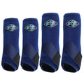 Small Professionals Choice 2XCool Horse Sports Boots 4 Pack Navy