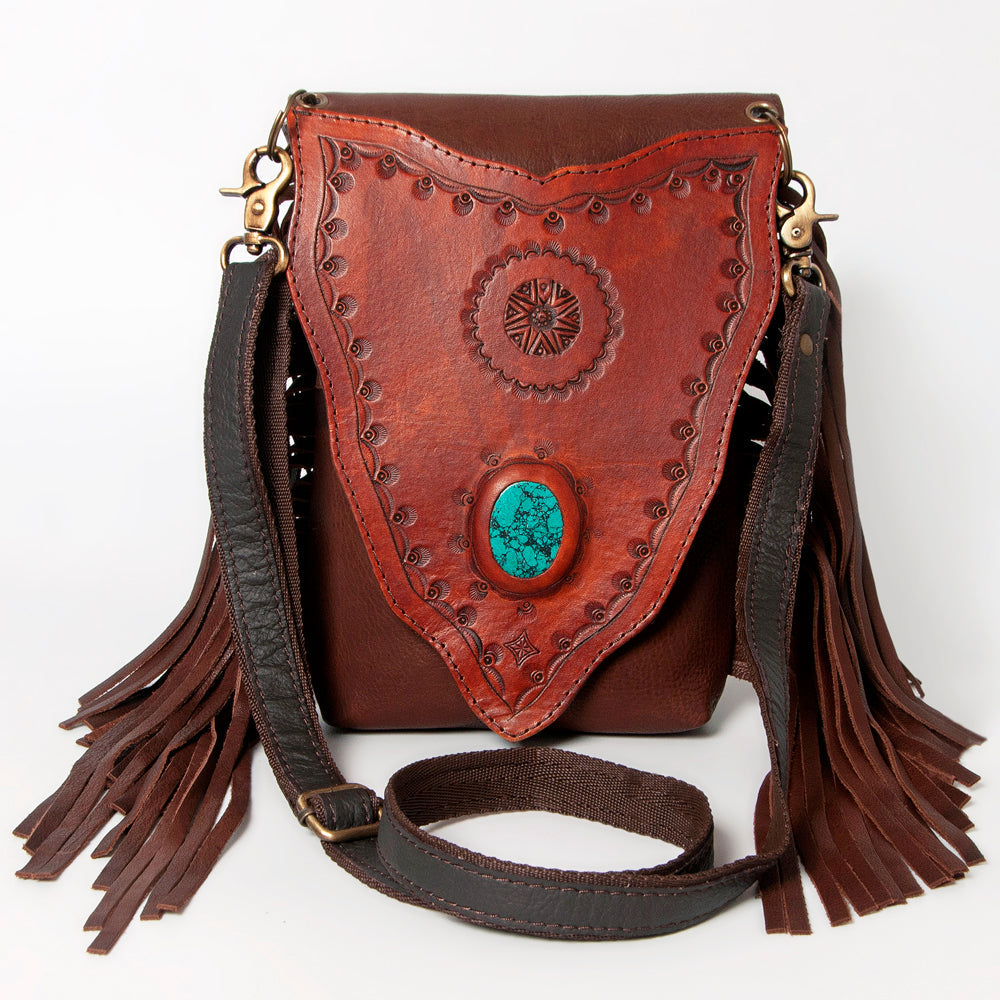 American Darling Genuine Leather Messenger Bag