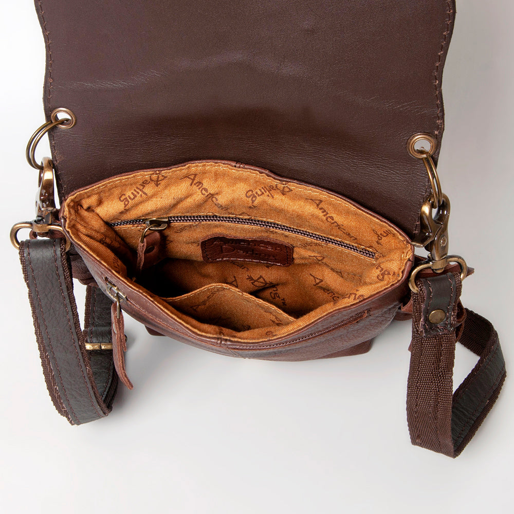 American Darling Genuine Leather Messenger Bag
