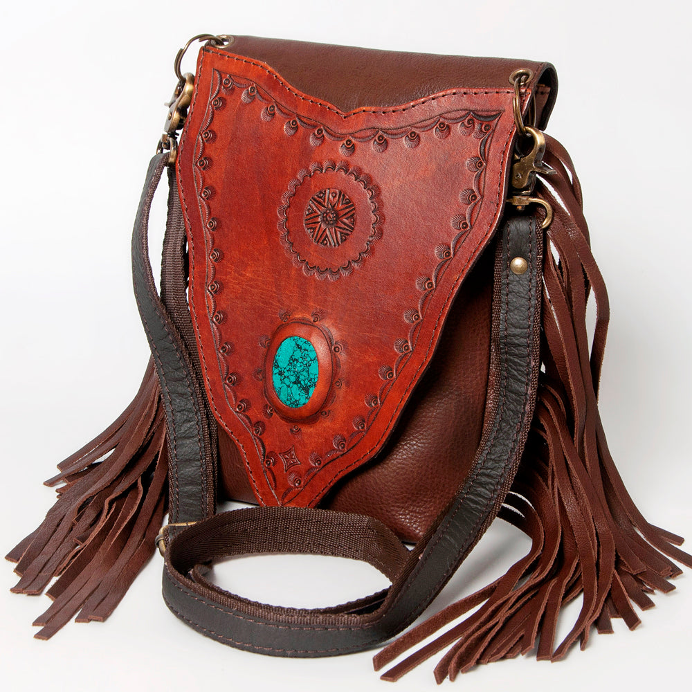 American Darling Genuine Leather Messenger Bag