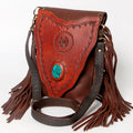 American Darling Genuine Leather Messenger Bag