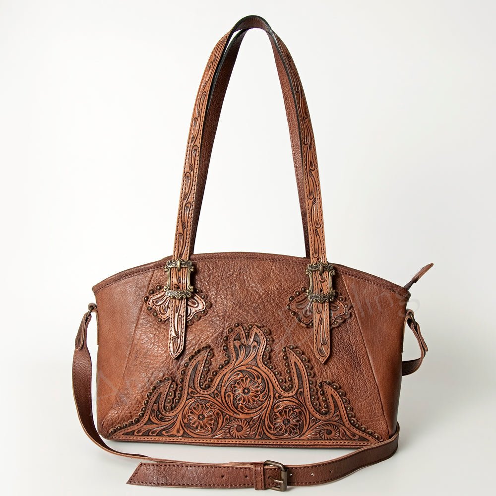 American Darling Hand Tooled Genuine Leather