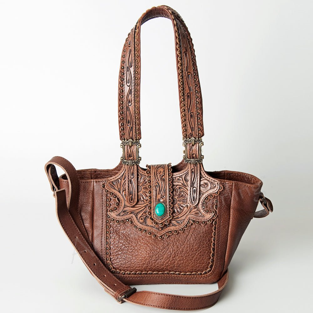 American Darling Hand Tooled Genuine Leather